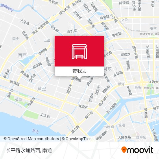 长平路永通路西地图