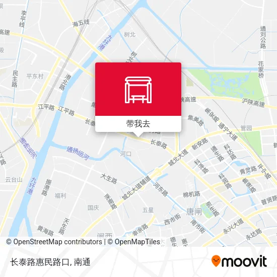 长泰路惠民路口地图