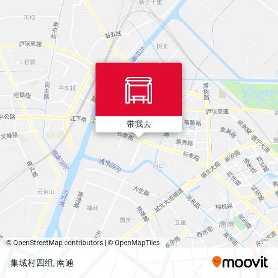 集城村四组地图