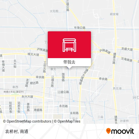 袁桥村地图