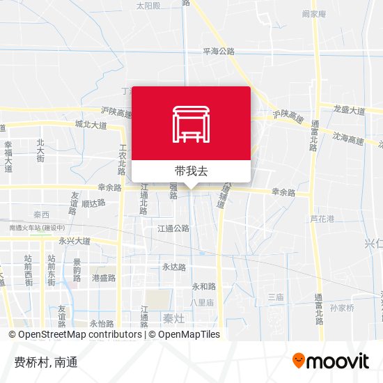 费桥村地图