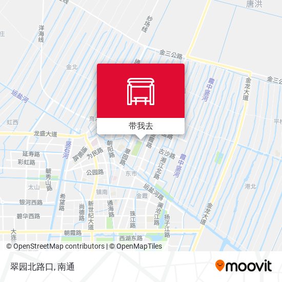 翠园北路口地图
