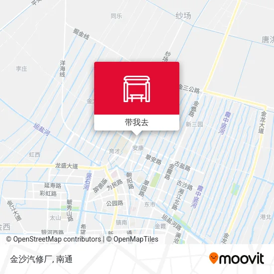 金沙汽修厂地图