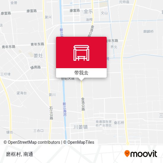 磨框村地图