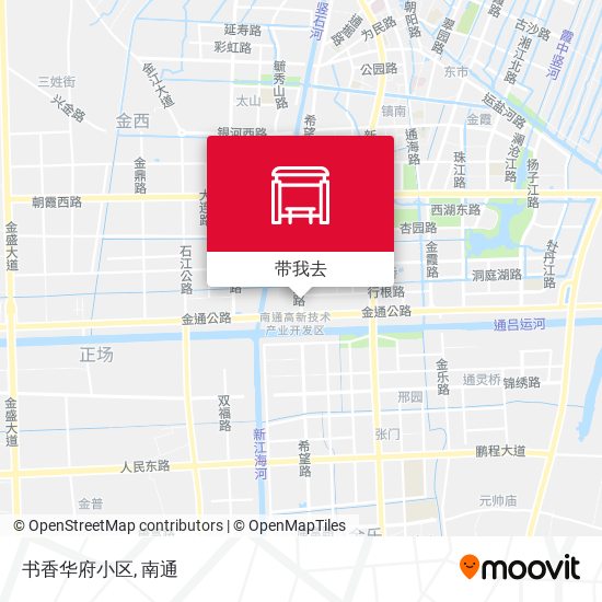 书香华府小区地图