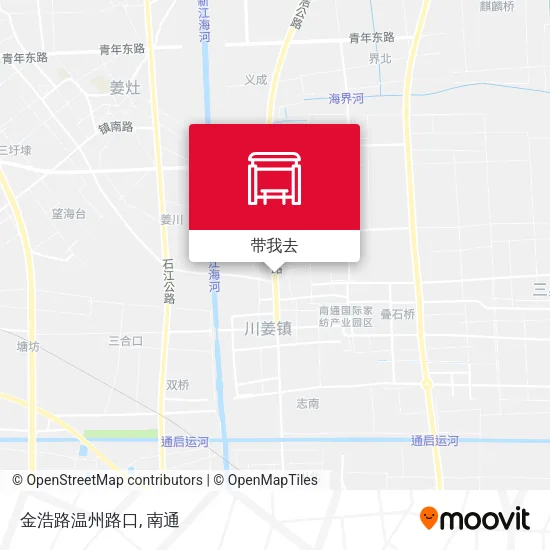 金浩路温州路口地图
