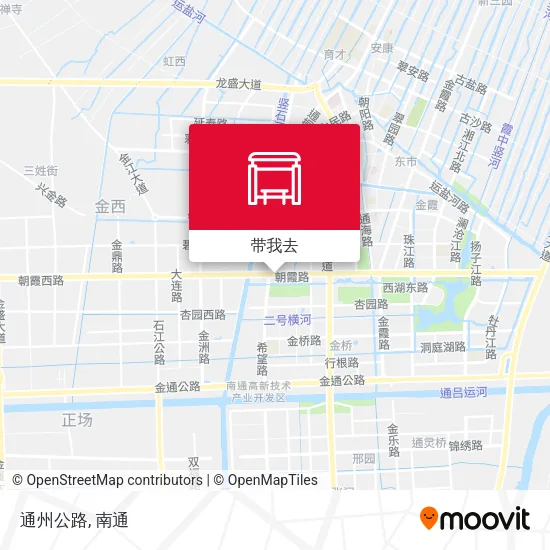 通州公路地图