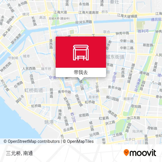 三元桥地图