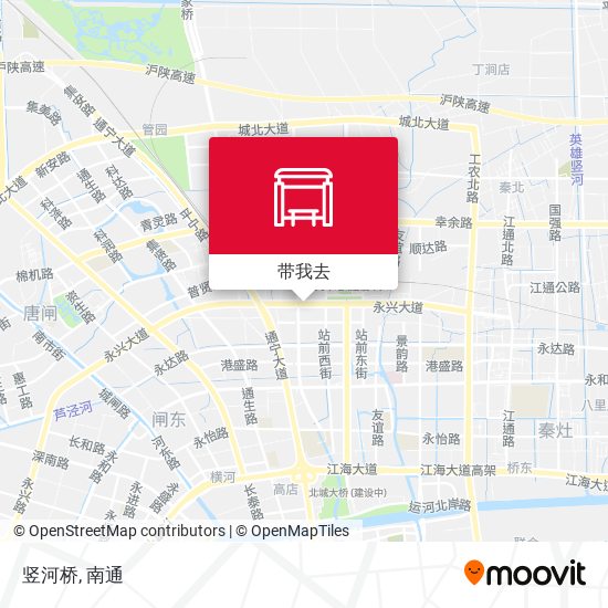 竖河桥地图