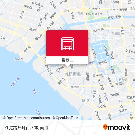 任港路外环西路东地图