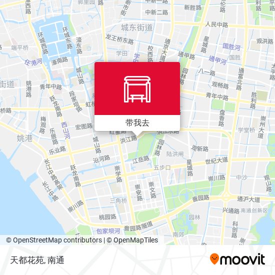 天都花苑地图
