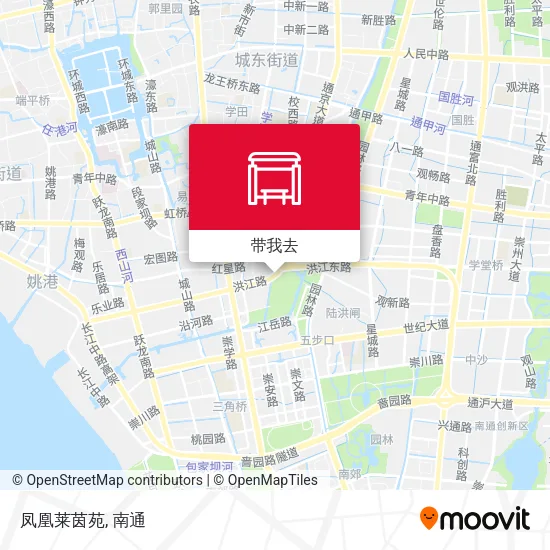 凤凰莱茵苑地图