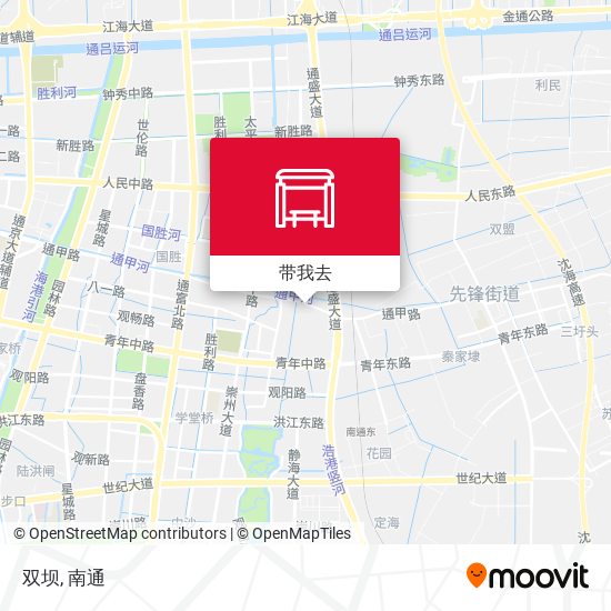 双坝地图