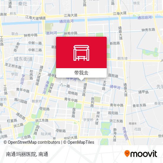 南通玛丽医院地图