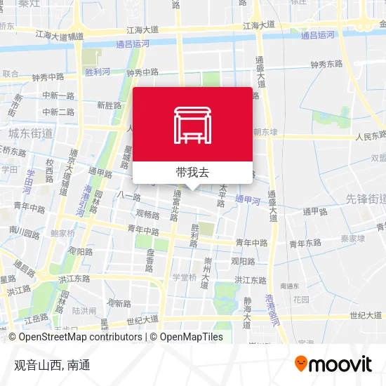 观音山西地图