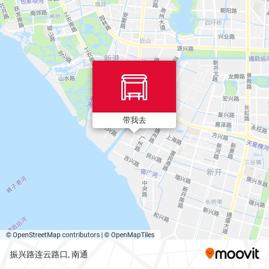 振兴路连云路口地图