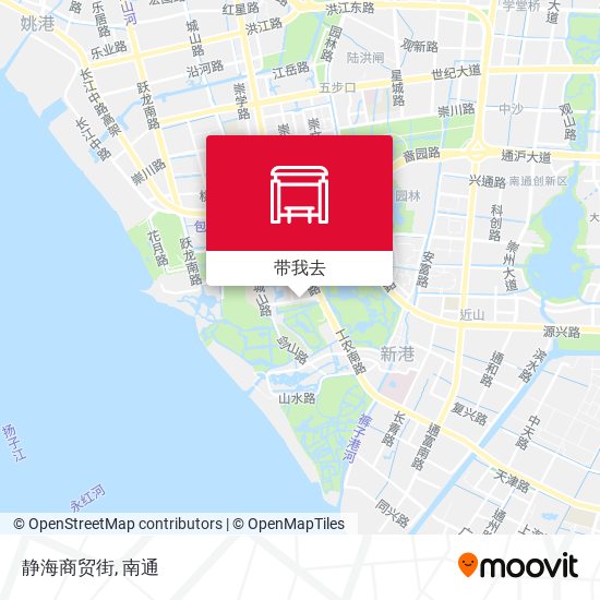 静海商贸街地图