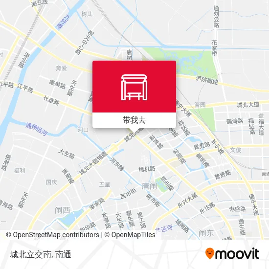 城北立交南地图