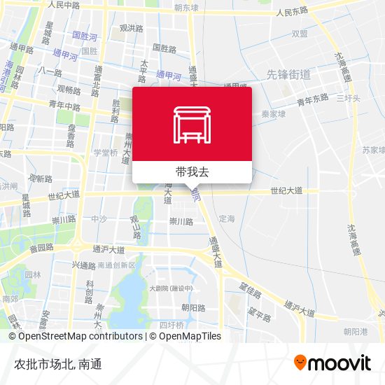 农批市场北地图