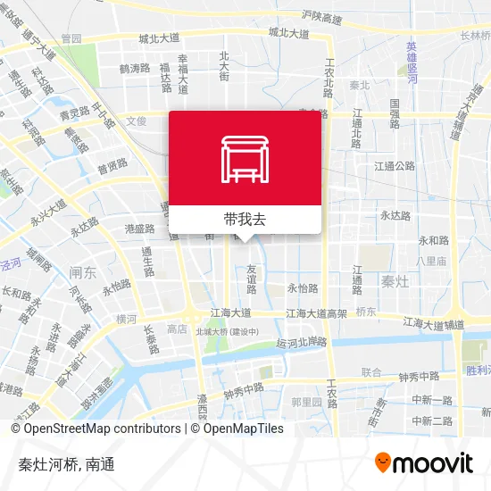 秦灶河桥地图