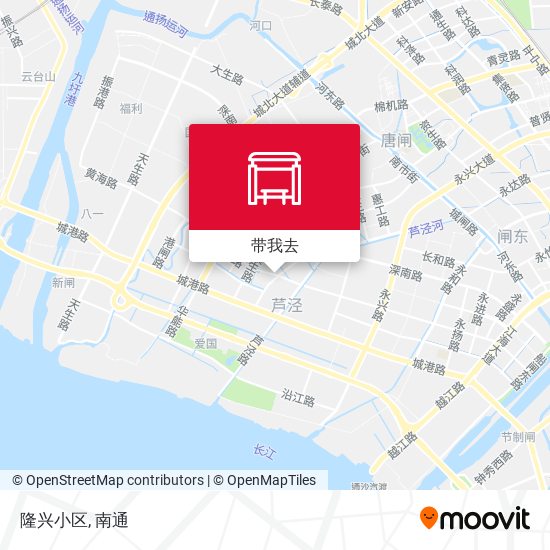 隆兴小区地图