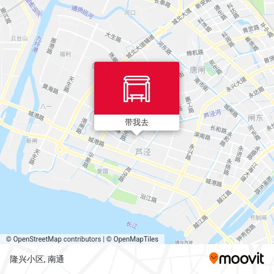 隆兴小区地图