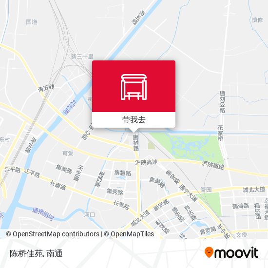 陈桥佳苑地图