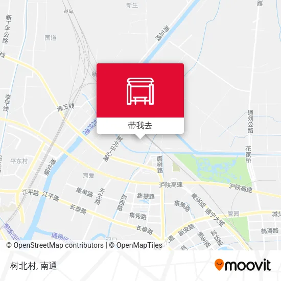 树北村地图