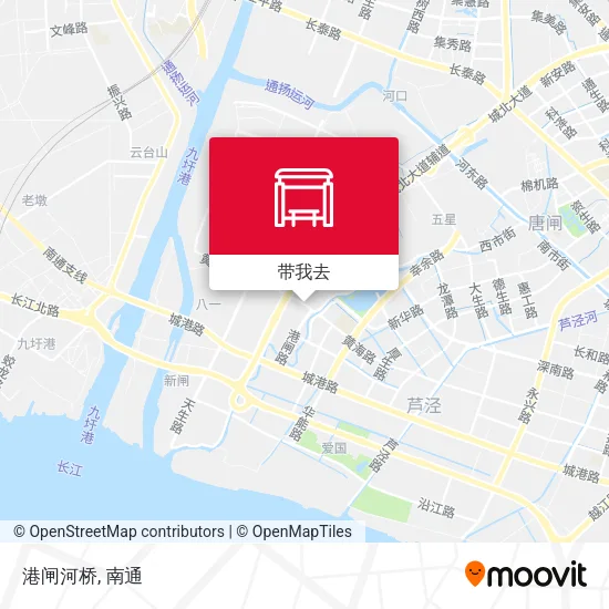 港闸河桥地图