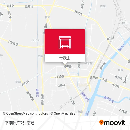 平潮汽车站地图