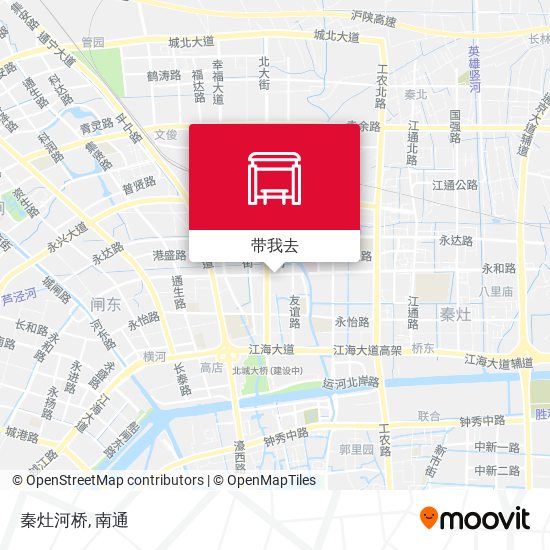 秦灶河桥地图