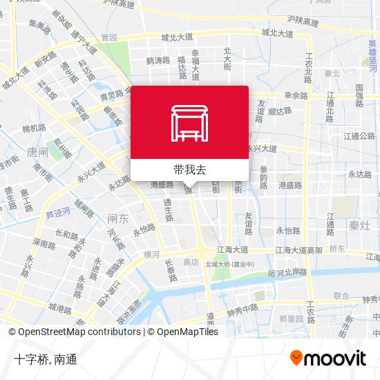 十字桥地图