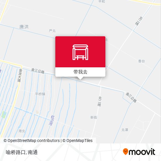 喻桥路口地图