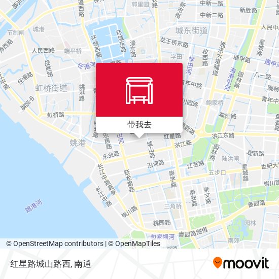 红星路城山路西地图