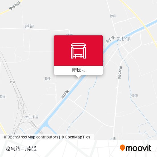 赵甸路口地图
