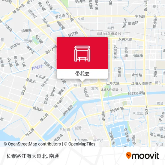 长泰路江海大道北地图