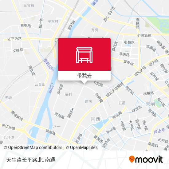 天生路长平路北地图