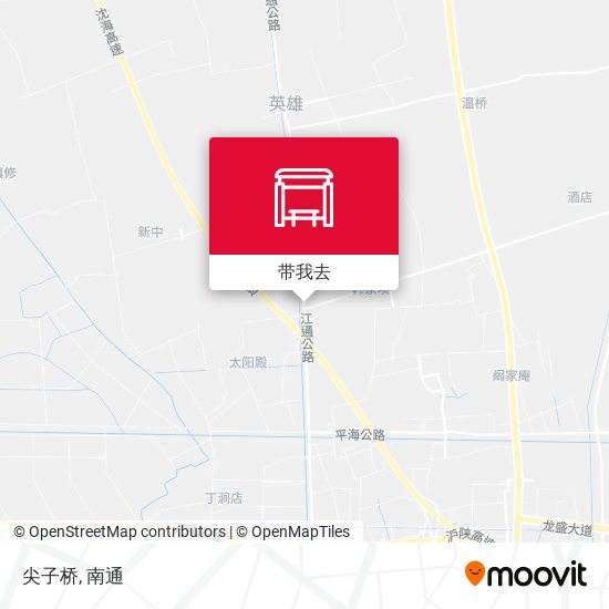 尖子桥地图