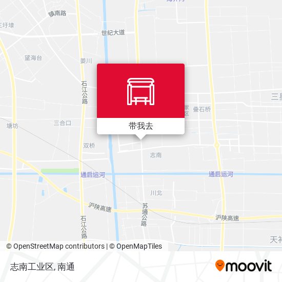 志南工业区地图