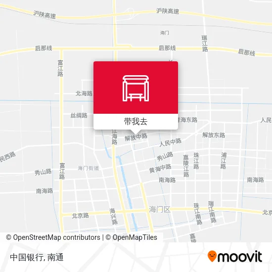 中国银行地图