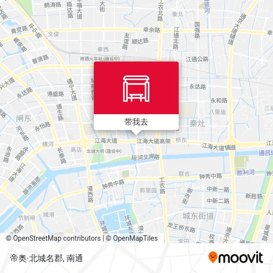帝奥·北城名郡地图