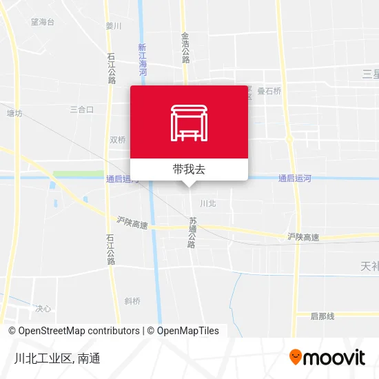 川北工业区地图