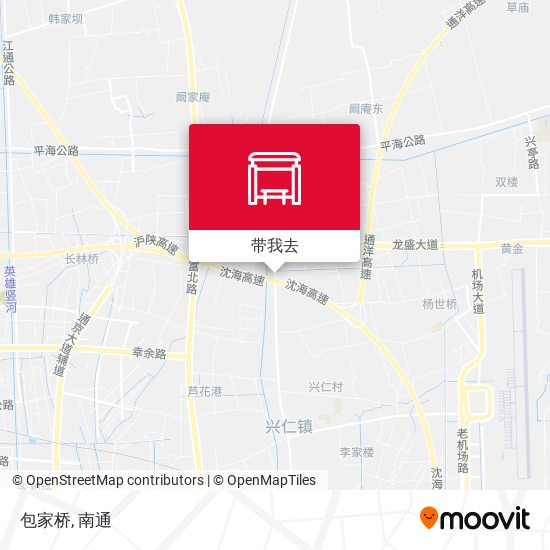 包家桥地图