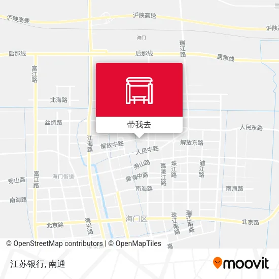 江苏银行地图