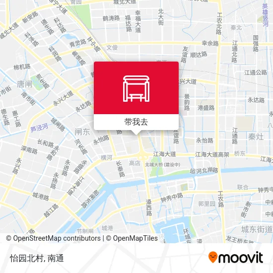 怡园北村地图