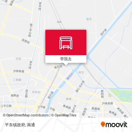平东镇政府地图