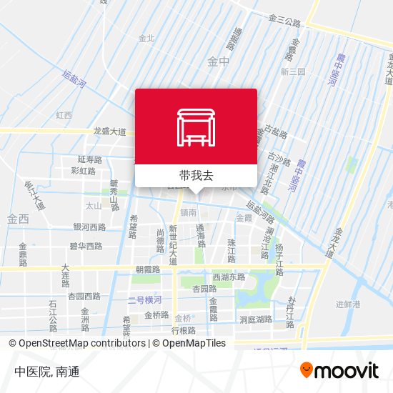 中医院地图