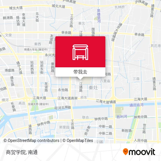 商贸学院地图