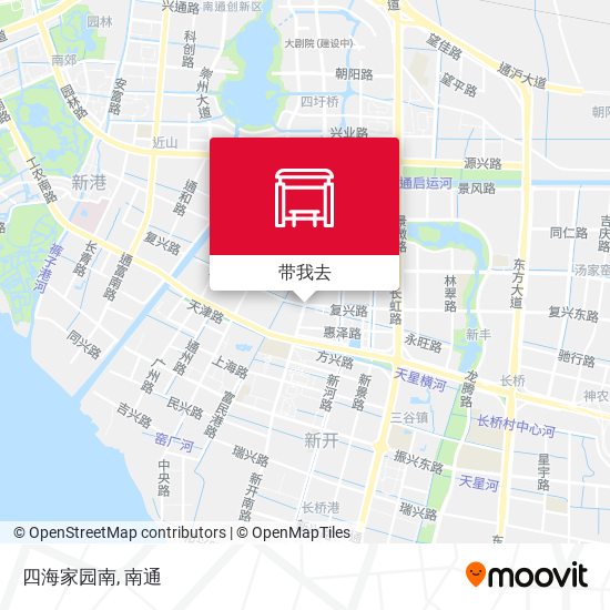 四海家园南地图