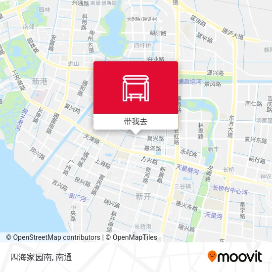 四海家园南地图